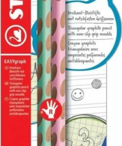 STABILO EASYgraph - Ergonomisch Grafietpotlood - Rechtshandig - Pastel Edition - Met Extra Dikke 3.15 Mm Kern - 2 Stuks Blister 9 STABILO EASYgraph - Ergonomisch Grafietpotlood - Rechtshandig - Pastel Edition - Met Extra Dikke 3.15 Mm Kern - 2 Stuks Blister -Parker Shop 288x840 1