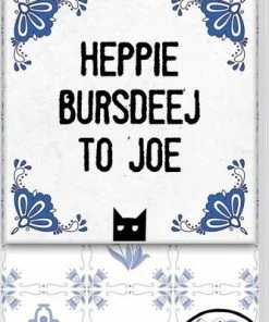 Interstat Verjaardagskalender - Make That The Cat Wise #2 - Heppie Bursdeej To Joe