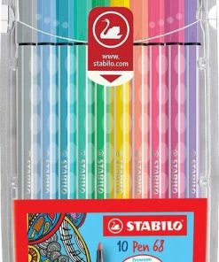 Pastel Set STABILO Met Markeerstiften, Viltstiften, Fineliners En Grafietpotloden -Parker Shop 386x840 1