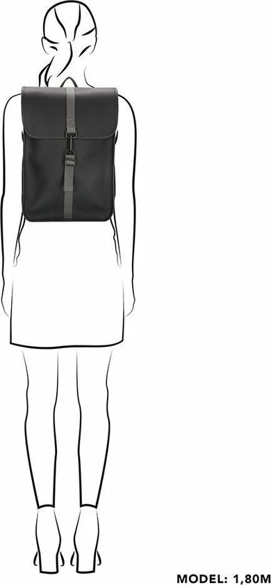 Charm London Neville Waterproof Backpack Black 5 Charm London Neville Waterproof Backpack Black - Afbeelding 5