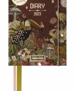 Pimpelmees Diary A5 2023 - Marron FSC