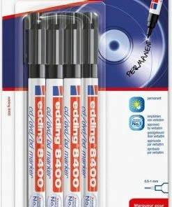 Edding Cd/dvd/bd-markers 4 St Zwart 8400