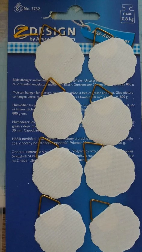 Avery Schilderijhanger Z-design Home - 30mm Wit Pakje A 8st. 3 Avery Schilderijhanger Z-design Home - 30mm Wit Pakje A 8st. - Afbeelding 3