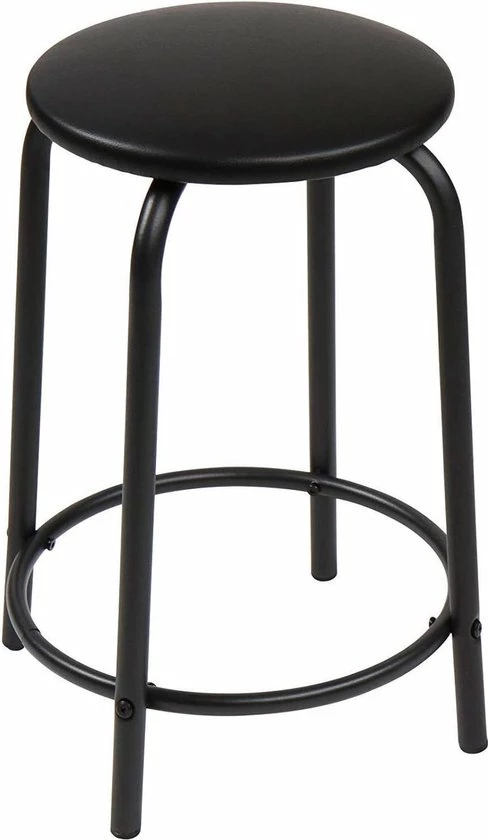 Trend24 - Schrijftafel - Tekentafel - Bureau - Met Kruk - Verstelbaar - Opbergruimte - Zwart - Wit 5 Trend24 - Schrijftafel - Tekentafel - Bureau - Met Kruk - Verstelbaar - Opbergruimte - Zwart - Wit - Afbeelding 5