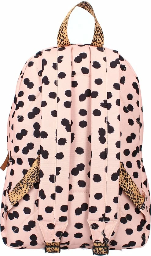 Kidzroom Lucky Me Rugzak - 6 T/m 12 Jaar - Roze - Stippen 3 Kidzroom Lucky Me Rugzak - 6 T/m 12 Jaar - Roze - Stippen - Afbeelding 3