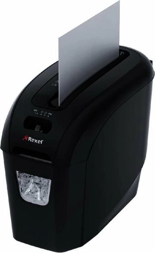 Rexel ProStyle+ SC Papierversnipperaar Voor Thuiskantoor/Thuiswerkplek - P- 1 Stroken - Invoer Tot 7 A4-Vellen - Vernietigt Documenten, Creditcards, Nietjes En Paperclips - Opvangbak Van 7 Liter - Zwart 8 Rexel ProStyle+ SC Papierversnipperaar Voor Thuiskantoor/Thuiswerkplek - P- 1 Stroken - Invoer Tot 7 A4-Vellen - Vernietigt Documenten, Creditcards, Nietjes En Paperclips - Opvangbak Van 7 Liter - Zwart - Afbeelding 8