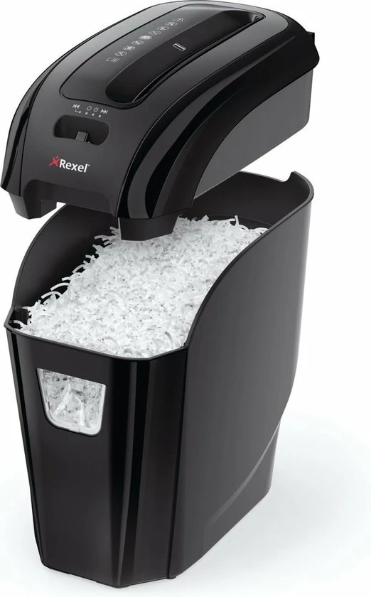 Rexel ProStyle+ SC Papierversnipperaar Voor Thuiskantoor/Thuiswerkplek - P- 1 Stroken - Invoer Tot 7 A4-Vellen - Vernietigt Documenten, Creditcards, Nietjes En Paperclips - Opvangbak Van 7 Liter - Zwart 3 Rexel ProStyle+ SC Papierversnipperaar Voor Thuiskantoor/Thuiswerkplek - P- 1 Stroken - Invoer Tot 7 A4-Vellen - Vernietigt Documenten, Creditcards, Nietjes En Paperclips - Opvangbak Van 7 Liter - Zwart - Afbeelding 3