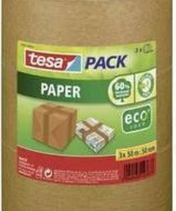 Tesa PAPER 55337-00002-01 Pakband Tesapack EcoLogo Bruin (l X B) 50 M X 50 Mm 3 Stuk(s) 10 Tesa PAPER 55337-00002-01 Pakband Tesapack EcoLogo Bruin (l X B) 50 M X 50 Mm 3 Stuk(s) -Parker Shop 534x840