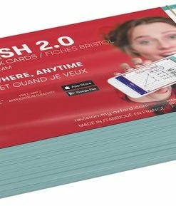 Oxford Flash 2.0 - Flashcards - Gelijnd - A7 - Mint Groene Rand - 80 Stuks -Parker Shop 550x289