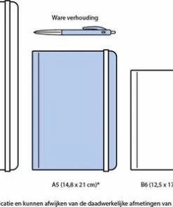 Efficiency By Ryam Bureau Agenda 2022 - 1 Dag Per Pagina ZWART (13cmx21cm)
