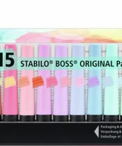 Pastel Set STABILO Met Markeerstiften, Viltstiften, Fineliners En Grafietpotloden -Parker Shop 550x300 7
