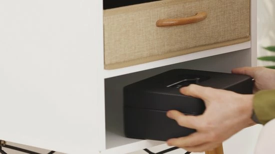 Relaxdays Geldkistje Met Cijferslot - Geldkluisje Slot - Kistje Voor Geld - Geldcassette - Zwart 2 Relaxdays Geldkistje Met Cijferslot - Geldkluisje Slot - Kistje Voor Geld - Geldcassette - Zwart - Afbeelding 2