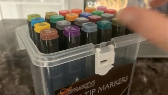 Hephaestus Essentials. ℋephaestus ℰssentials - 24 Premium Dual-tip Markers - Dubbele Markeer Stift 2 Hephaestus Essentials. ℋephaestus ℰssentials - 24 Premium Dual-tip Markers - Dubbele Markeer Stift - Afbeelding 2