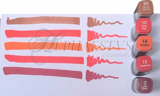 Hephaestus Essentials. ℋephaestus ℰssentials - 24 Premium Dual-tip Markers - Dubbele Markeer Stift 7 Hephaestus Essentials. ℋephaestus ℰssentials - 24 Premium Dual-tip Markers - Dubbele Markeer Stift - Afbeelding 7