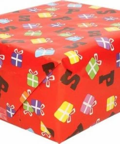 Merkloos 5 X Rollen Sinterklaas Kadopapier - Inpakpapier - Inpakpapierverjaardag - Cadeaupapier - Inpakpapier Kinderen - Inpakpapier Sint - Sinterklaas Decoratie -Parker Shop 550x340 3