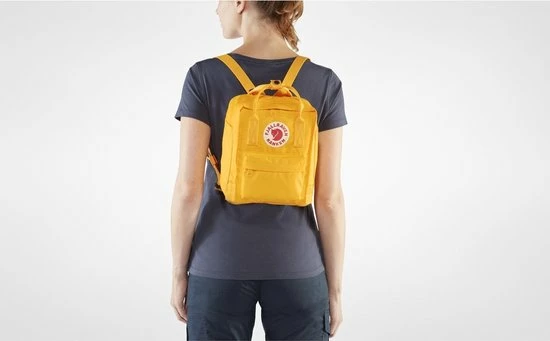 Fjallraven Kanken Mini Rugzak 7 Liter - Fog/Pink 2 Fjallraven Kanken Mini Rugzak 7 Liter - Fog/Pink - Afbeelding 2