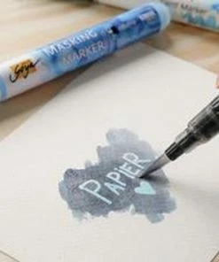 KREUL SOLO Goya Maskeermarker Fijn, Met Ronde Punt