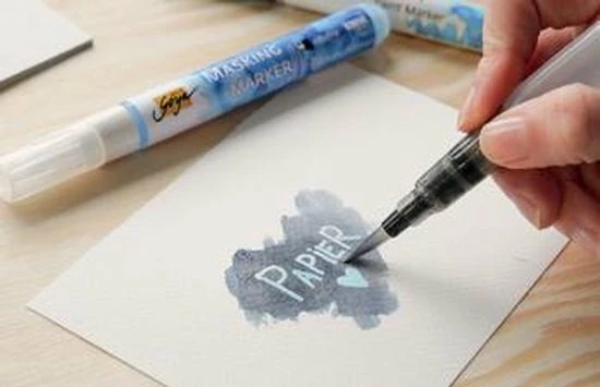 KREUL SOLO Goya Maskeermarker Fijn, Met Ronde Punt 1 KREUL SOLO Goya Maskeermarker Fijn, Met Ronde Punt