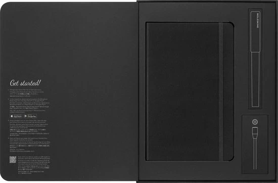 Moleskine Smart Writing Set (2022) Met Gelinieerd Zwart Notitieboek 11 Moleskine Smart Writing Set (2022) Met Gelinieerd Zwart Notitieboek - Afbeelding 11