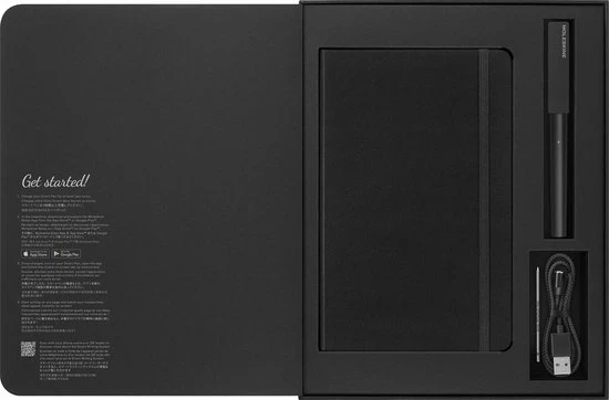 Moleskine Smart Writing Set (2022) Met Gelinieerd Zwart Notitieboek 12 Moleskine Smart Writing Set (2022) Met Gelinieerd Zwart Notitieboek - Afbeelding 12