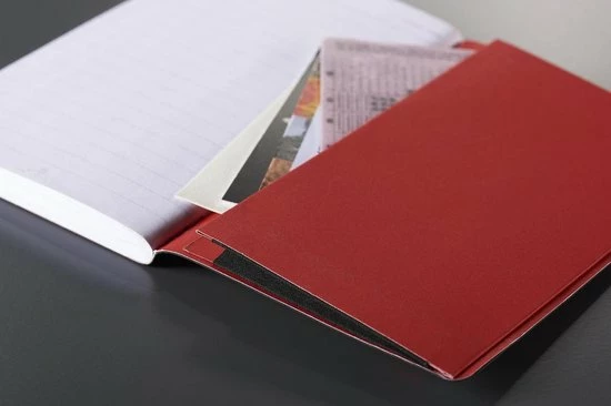 Oxford Black N' Red - Notitieboek - B5 - Lijn - 144 Pagina's - Leren Kaft 3 Oxford Black N' Red - Notitieboek - B5 - Lijn - 144 Pagina's - Leren Kaft - Afbeelding 3