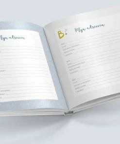 Maan Amsterdam Adresboek En Wachtwoordenboek - Mijn Adressen & Wachtwoorden - 15 X 15 Cm -Parker Shop 550x366 26