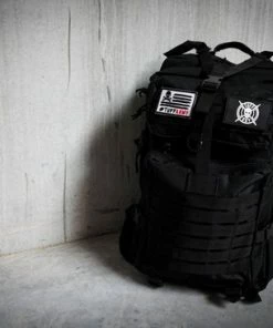 Tuff Guy Sports Tuff Guy - Tactical Backpack 45L - Black - Unisex Sport Tas - Perfect Voor Fitness, Bodybuilding, Powerlifting, Gewichtheffen En Crossfit