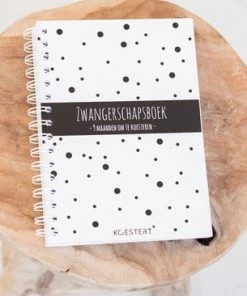 Koestert Zwangerschapsboek - Zwanger – Mijn 9 Maanden Zwangerschap Dagboek – Zwangerschapsdagboek - Negen Maanden Zwanger Invulboek