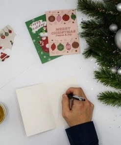 Giftmas Kerstkaarten - Wenskaarten - 36 Stuks - Met Enveloppen En Stickers - 10x15cm -Parker Shop 550x368