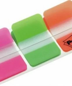Post-it® Index Strong, Blauw, Rood, Geel, 25.4 X 38 Mm, 22 Tabs/Kleur/Dispenser -Parker Shop 550x377 2