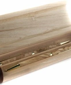 Wooden Gifts And More Handgemaakte Houten Pennendoos - Esdoorn Houten Pennendoos