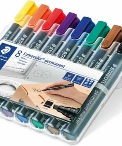 STAEDTLER Lumocolor Permanent Marker Beitelpunt - Box 8 St -Parker Shop 550x381 4