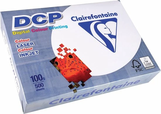 Clairefontaine DCP - Presentatiepapier - A4 100g - 500 Vel 1 Clairefontaine DCP - Presentatiepapier - A4 100g - 500 Vel