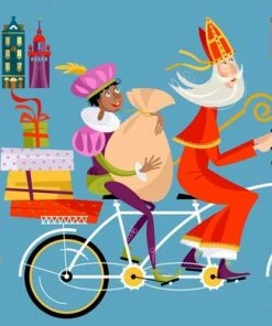 Olijhoek.nl Sinterklaaskaarten - Set Van 10 X Ansichtkaart - Sinterklaas - Modern 20 Olijhoek.nl Sinterklaaskaarten - Set Van 10 X Ansichtkaart - Sinterklaas - Modern -Parker Shop 550x389 9