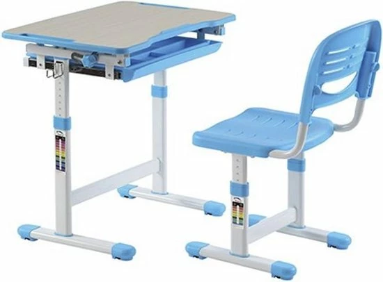 VDD Gaming Kinderbureau Met Bureaustoel Ergonomisch In Hoogte Verstelbaar - Tekentafel - Schooltafel 11 VDD Gaming Kinderbureau Met Bureaustoel Ergonomisch In Hoogte Verstelbaar - Tekentafel - Schooltafel - Afbeelding 11