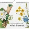 Studio Colori Verjaardagskalender Wilde Bloemen - Wandkalender A4 - Niet Jaargebonden