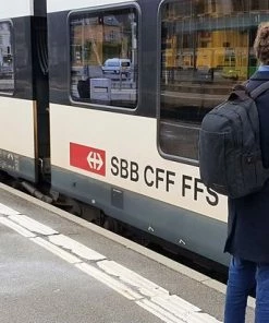 Yakfield - Rugzak - 20 Liter – Casual Model - Kado - Heren - Geschikt Voor Laptop - Handbagage- Schooltas - Zwart Antraciet Grijs- Vintage Canvas Katoen – Heren En Dames - 44 X 30 X 15 Cm - Pukkel -Parker Shop 550x412 15