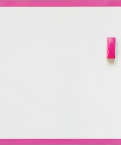 Nobo Klein Magnetisch Whiteboard/Memobord Voor Aan De Muur - Inclusief Whiteboard Marker, Magneten En Wisser - 58.5 X 43 Cm - Roze -Parker Shop 550x412 7