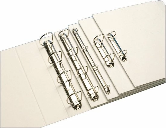 Esselte Panorama-ringband 4-ringen Van 16mm Wit 49700 6 Esselte Panorama-ringband 4-ringen Van 16mm Wit 49700 - Afbeelding 6