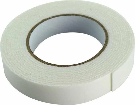 Kangaro Foamtape Dubbelzijdig Smal 12mmx1mmx2m 1 Kangaro Foamtape Dubbelzijdig Smal 12mmx1mmx2m