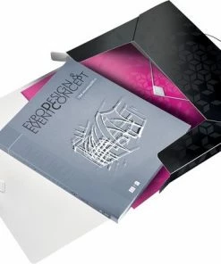 Leitz WOW Documentenmap A4 PP Zwart -Parker Shop 550x431