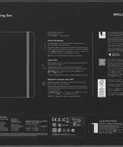 Moleskine Smart Writing Set (2022) Met Gelinieerd Zwart Notitieboek 20 Moleskine Smart Writing Set (2022) Met Gelinieerd Zwart Notitieboek -Parker Shop 550x434 1