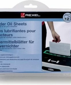 Rexel Olievellen Voor Papierversnipperaar - 12 Stuks