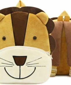 KAKOO Leeuw Backpack - Stoere Leeuw - Peuter Rugtas – Rugzak Schooltas Voor Peuters/Kleuters – Jongens En Meisjes