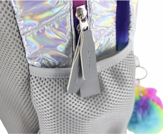 Het Betere Merk Schooltas - Rugzak Meisje - Rugzak Jongens - Rugtas - 44 X 29 X 14 Cm - Zilver - Schooltas Voor Meisjes - Tas 4 Het Betere Merk Schooltas - Rugzak Meisje - Rugzak Jongens - Rugtas - 44 X 29 X 14 Cm - Zilver - Schooltas Voor Meisjes - Tas - Afbeelding 4