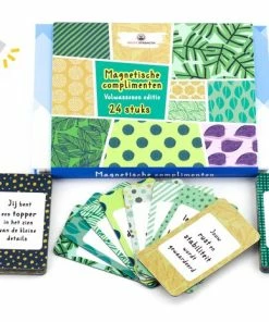 Brute Strength – Complimenten Kaartjes - Magnetisch – Voor Volwassenen – 24 Stuks - Positiviteit – Complimentenkaartjes – Affirmatie – Cadeau – Positief Denken