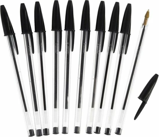 Gerim Bic Balpennen Set 20x Stuks In Kleur Zwart - Voordelige Basic Kantoor Bic Balpennen 1 Gerim Bic Balpennen Set 20x Stuks In Kleur Zwart - Voordelige Basic Kantoor Bic Balpennen