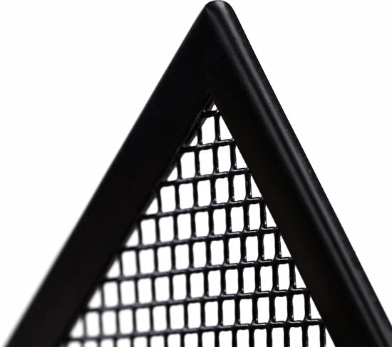 Relaxdays Brievenbak Metaal - Postvak 3 Vakken - Tijdschriftenhouder - Gaas - Briefhouder - Zwart 9 Relaxdays Brievenbak Metaal - Postvak 3 Vakken - Tijdschriftenhouder - Gaas - Briefhouder - Zwart - Afbeelding 9