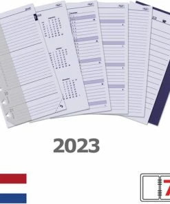 6317-23 Personal Agendavulling Week NL + Bijlagen 2023 Kalpa
