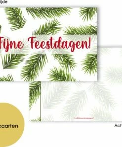 Art Foto Service Groep LMWK010 - Kerstkaarten 12 Stuks - Kerstkaarten - Kerstkaarten Met Enveloppen - Christmas - Wenskaarten - Kerstkaart Met Envelop